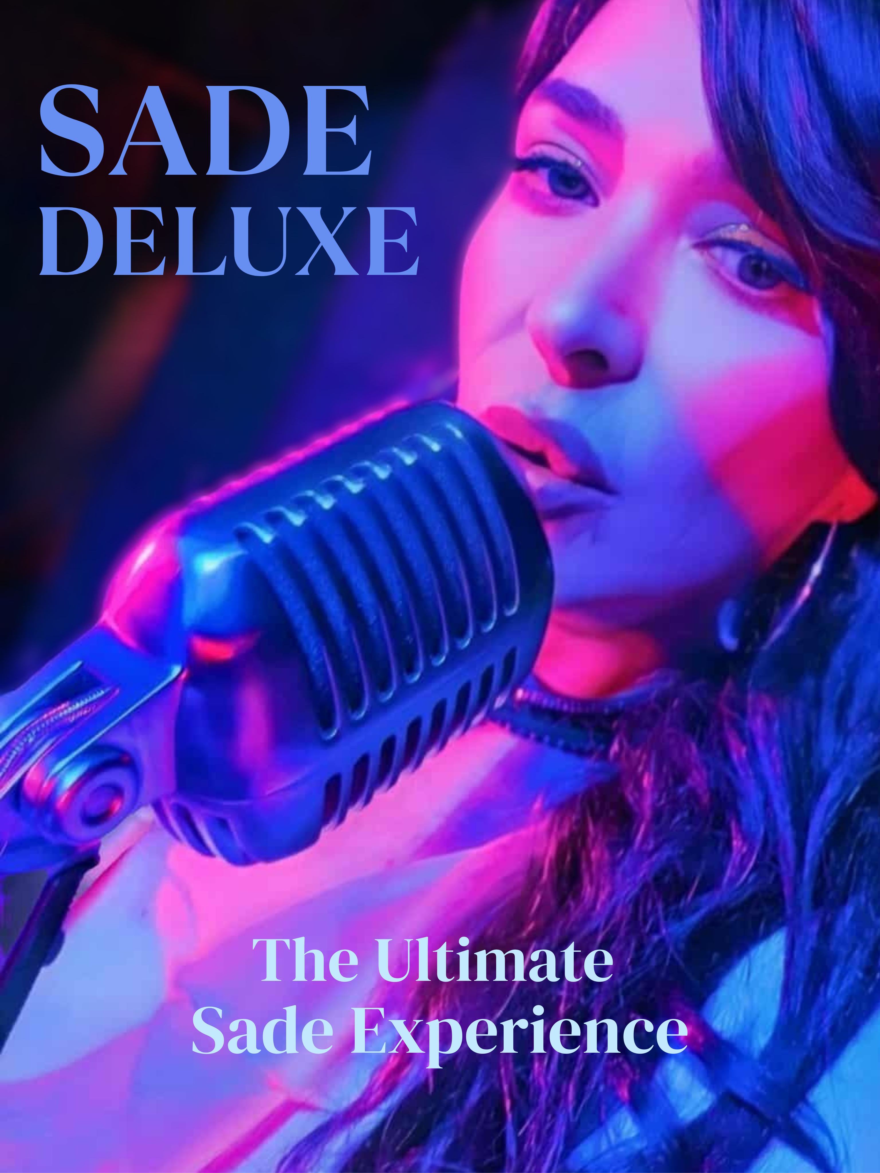 Sade Deluxe Tribute Poster